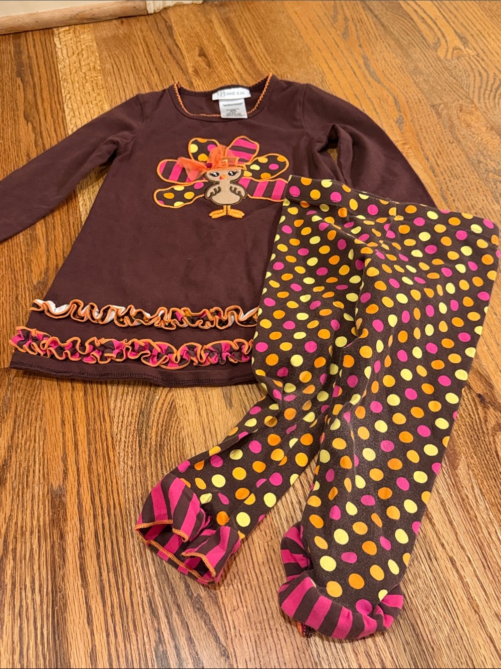 Children's size 4t Turkey bundle
